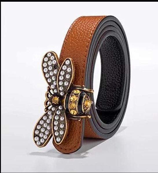 2020.Fashion luxury bee buckle menswear designer belt European high-end brand belt leather belt mens designer belts Waistband mens beltl546